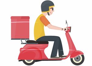 外卖递送服务 从订单到手中的速度与温度