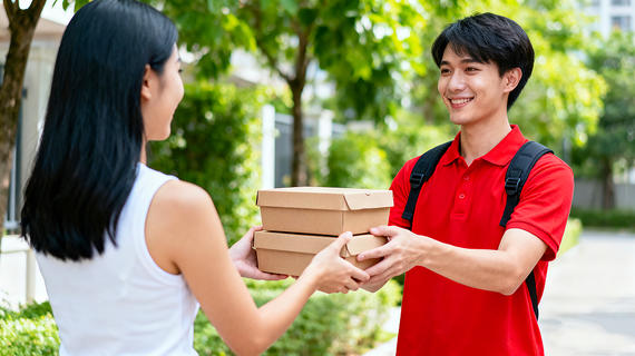 签收素材 数字化时代的外卖递送服务新挑战与机遇